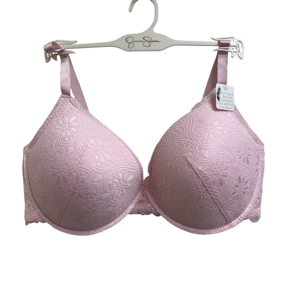 Jessica Simpson Pink Full-Coverage 42D Bra NWT